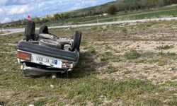 Konya’da otomobil devrildi: 3 yaralı