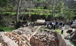Koramaz Vadisi’ndeki Çevreş Değirmeni restore ediliyor