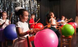 Minikler yılsonu gösterilerinde hünerlerini sergiledi