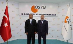 Rektör Adıgüzel’den ÖSYM Başkanı Ersoy’a ziyaret