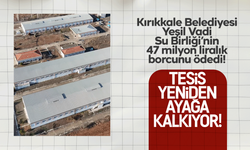 Yeşil Vadi Su Birliği’nin 47 milyonluk borcu ödendi!