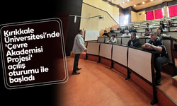 'Çevre Akademisi Projesi' açılış oturumu ile başladı