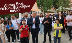 Ahmet Önal, Hasan Ali Yücel Ortaokulu’nun Yıl Sonu Etkinliğine Katıldı