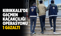 Kırıkkale’de göçmen kaçakçılığı operasyonu: 1 gözaltı
