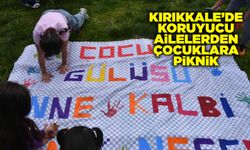 Kırıkkale’de koruyucu ailelerden çocuklara piknik