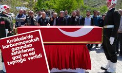 Karbonmonoksit gazından zehirlenen gazi ve eşi toprağa verildi