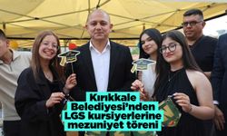 Kırıkkale Belediyesi’nden LGS kursiyerlerine mezuniyet töreni