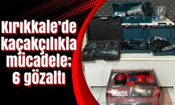 Kırıkkale’de kaçakçılıkla mücadele; 6 gözaltı