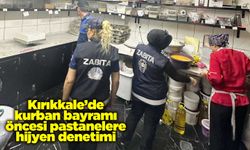 Kırıkkale’de kurban bayramı öncesi pastanelere hijyen denetimi