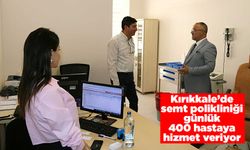 Kırıkkale’de semt polikliniği günlük 400 hastaya hizmet veriyor