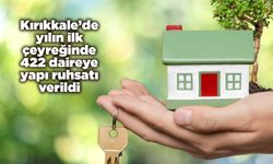 Kırıkkale’de yılın ilk çeyreğinde 422 daireye yapı ruhsatı verildi