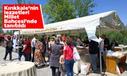 Kırıkkale’nin lezzetleri Millet Bahçesi’nde tanıtıldı