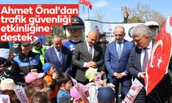 Ahmet Önal'dan trafik güvenliği etkinliğine destek