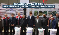 Sulakyurt’ta 51 Ton Sertifikalı Çeltik Tohumu Dağıtıldı