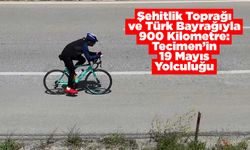 Şehitlik Toprağı ve Türk Bayrağıyla 900 Kilometre: Tecimen’in 19 Mayıs Yolculuğu