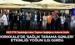 KKÜ FTR Topluluğu’ndan Toplum Sağlığına Anlamlı Katkı: “Sağlık Tarama Günleri” Etkinliği Yoğun İlgi Gördü