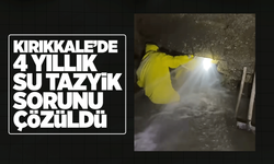 Kırıkkale’de 4 Yıllık Su Tazyik Sorunu Çözüldü