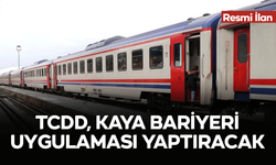 TCDD, KAYA BARİYERİ UYGULAMASI YAPTIRACAK
