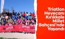 Triatlon Heyecanı Kırıkkale Millet Bahçesi’nde Yaşandı