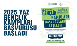 2025 Yaz Gençlik Kampları için başvurular başladı