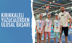 Kırıkkaleli yüzücülerden ulusal başarı