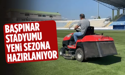 Başpınar Stadyumu yeni sezona hazırlanıyor