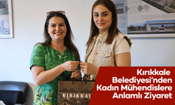 Kırıkkale Belediyesi’nden Kadın Mühendislere Anlamlı Ziyaret