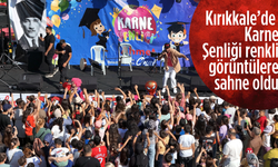 Kırıkkale’de Karne Şenliği renkli görüntülere sahne oldu