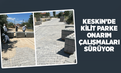 Gündoğdu Mahallesi’nde kilit parke onarım çalışmaları sürüyor
