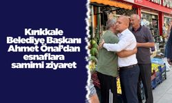 Kırıkkale Belediye Başkanı Önal’dan esnafa samimi ziyaret