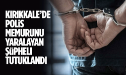 Kırıkkale'de polis memurunu yaralayan şüpheli tutuklandı