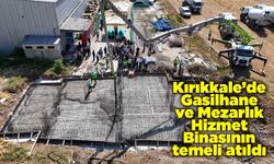 Kırıkkale’de Gasilhane ve Mezarlık Hizmet Binasının temeli atıldı