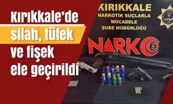 Kırıkkale’de silah, tüfek ve fişek ele geçirildi