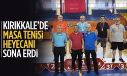 Kırıkkale'de Masa Tenisi Heyecanı Sona Erdi