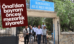Ahmet Önal’dan Bayram Öncesi Mezarlık Ziyareti