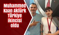 Muhammed Kaan Türkiye ikincisi oldu