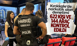 Kırıkkale'de "narkotik alan" denetimi
