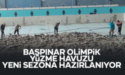 Başpınar Olimpik Yüzme Havuzu yeni sezona hazırlanıyor