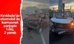 Kırıkkale’de otomobil ile kamyonet çarpıştı: 1 ölü, 2 yaralı