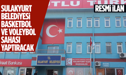 SULAKYURT BELEDİYESİ BASKETBOL-VOLEYBOL SAHASI YAPTIRACAK