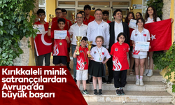 Kırıkkaleli minik satranççılardan Avrupa’da büyük başarı