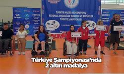 Türkiye Şampiyonası’nda 2 altın madalya