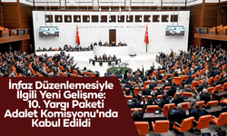 İnfaz Düzenlemesiyle İlgili Yeni Gelişme: 10. Yargı Paketi Adalet Komisyonu'nda Kabul Edildi