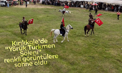 Kırıkkale'de "Yörük Türkmen Şöleni" renkli görüntülere sahne oldu