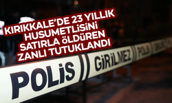 23 yıllık husumetlisini satırla öldüren zanlı tutuklandı