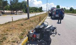 Motosikletin çarptığı yaya hayatını kaybetti