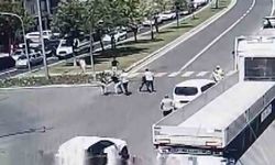 Trafikte ‘niye yavaş gidiyorsun’ kavgası
