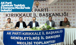 AK Parti Kırıkkale Teşkilatı İl Danışma Meclisi’nde buluştu!