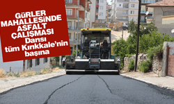 Kırıkkale Belediyesi'nden Gürler Mahallesi’nde Asfalt Atağı