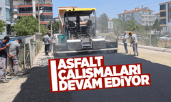 Yeni Mahalle’de asfalt çalışmaları sürüyor